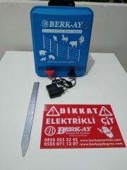 Ay-Domuz Kovucu Akü Ve Adaptörle Çalışan Model Elektrikli Çit Sistemi