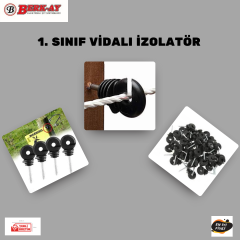VİDALI İZOLATÖR ( 100 ADET )
