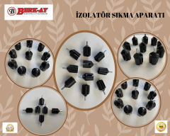ŞARJLI MATKAP İZOLATÖR SIKMA APARATI