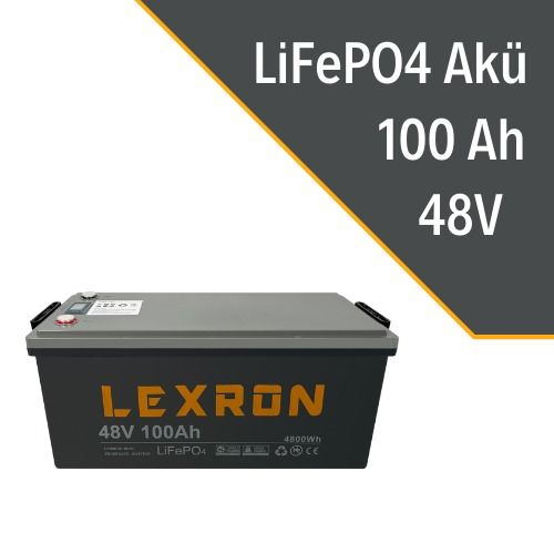 LEXRON 100AH 48V LİTYUM AKÜ