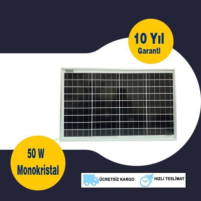 50 W Monokristal