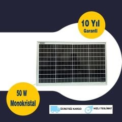 50 W Monokristal