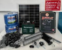 Ayı ve Domuz Kovucu Akü ve Adaptör İle Çalışan Model Elektrikli Çit Sistemi